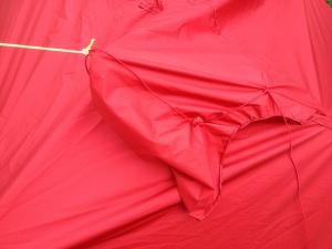 Joyn tent mode hood ventilation attachment